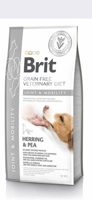 Brit Veterinary Diet Dog Joint  Mobility захв суглобі 12 кг