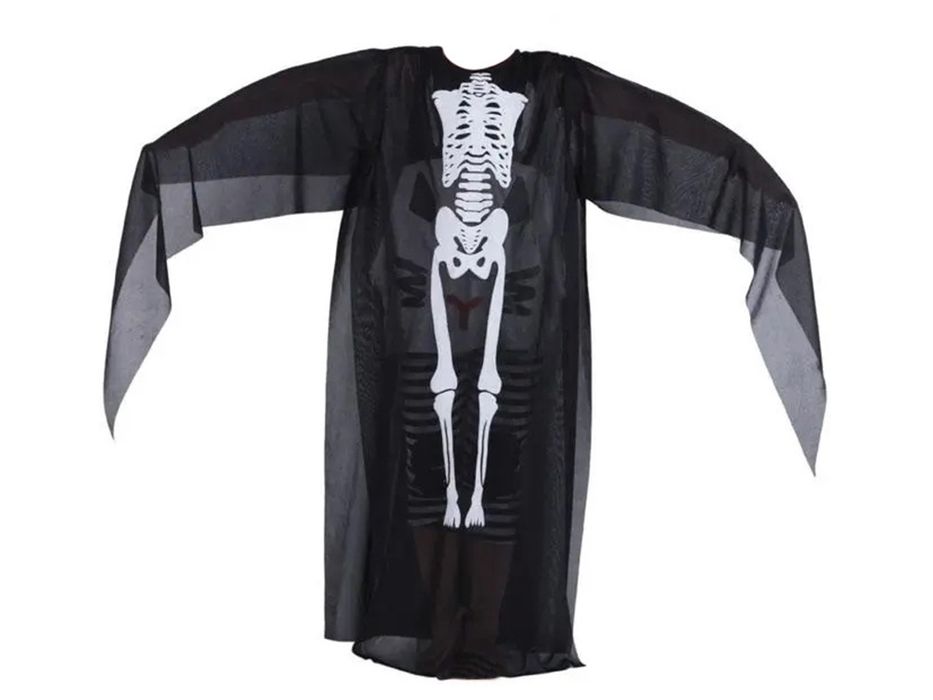 Strój przebranie kostium szkielet coco halloween długość 120 cm