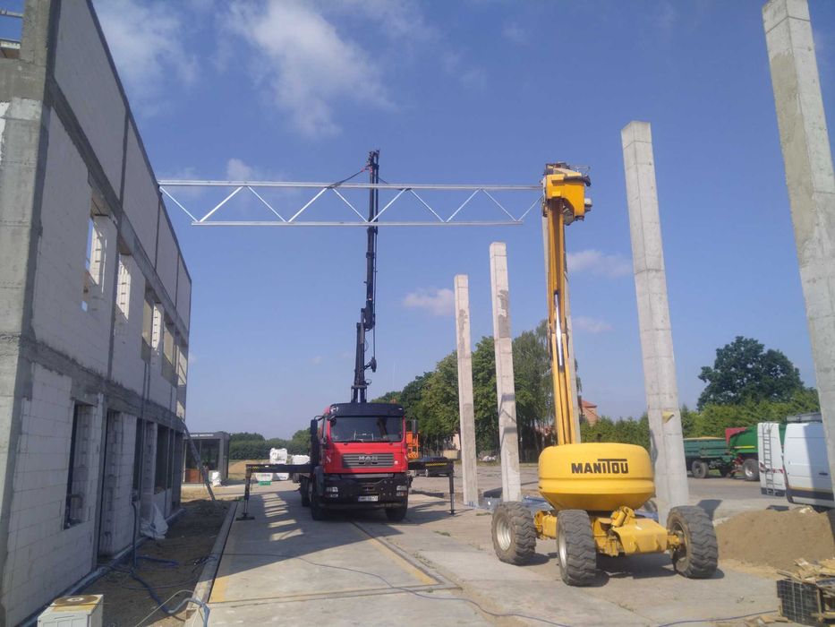 Usługi HDS transportowe usługi podnośnikowe