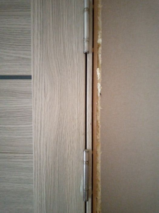 Двери межкомнатные в сборе Leador Neаpol. Светло-серый дуб. 75х206 см