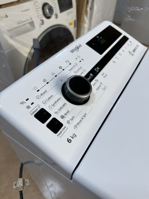 пральна  машина Whirlpool TDLRB 6252BS інвертор без ременя прямий