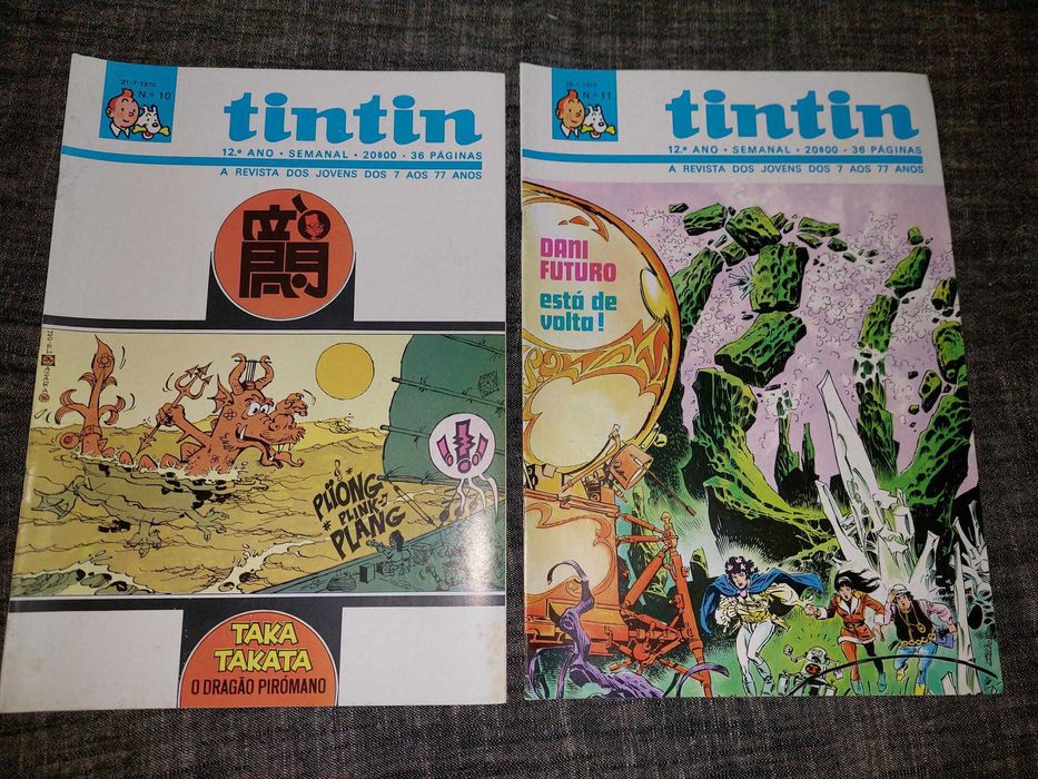 Revista Tintin – 12º Ano (52 edições completas)
