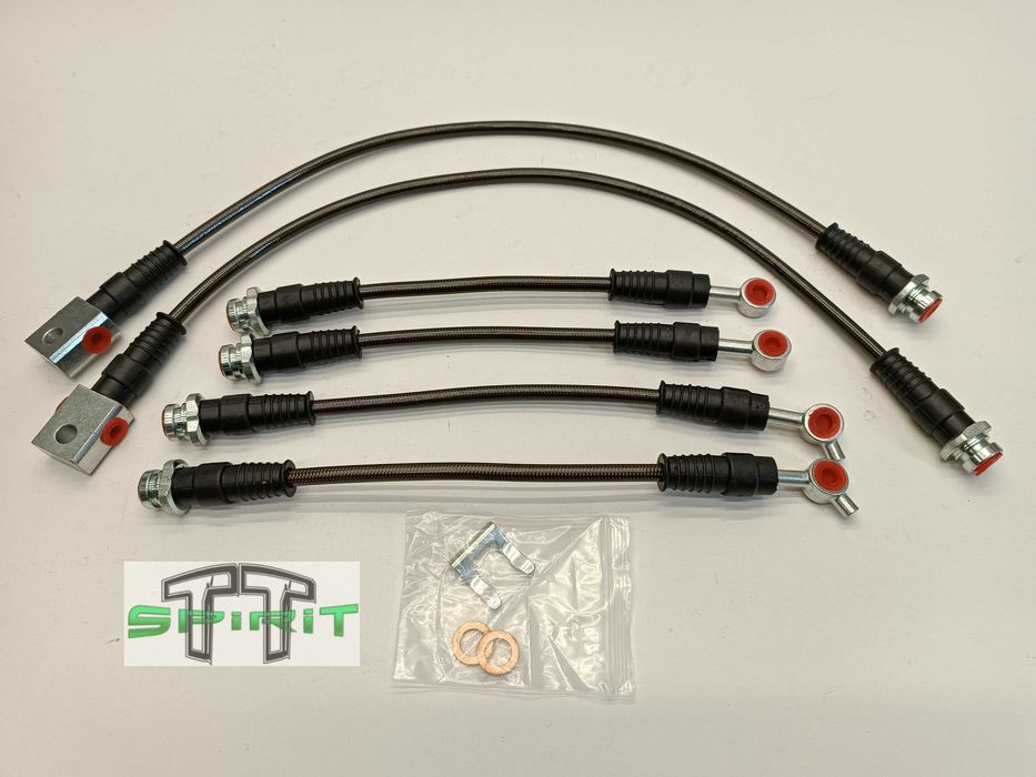kit tubos de travão malha aço NISSAN PATROL GR Y60 E Y61