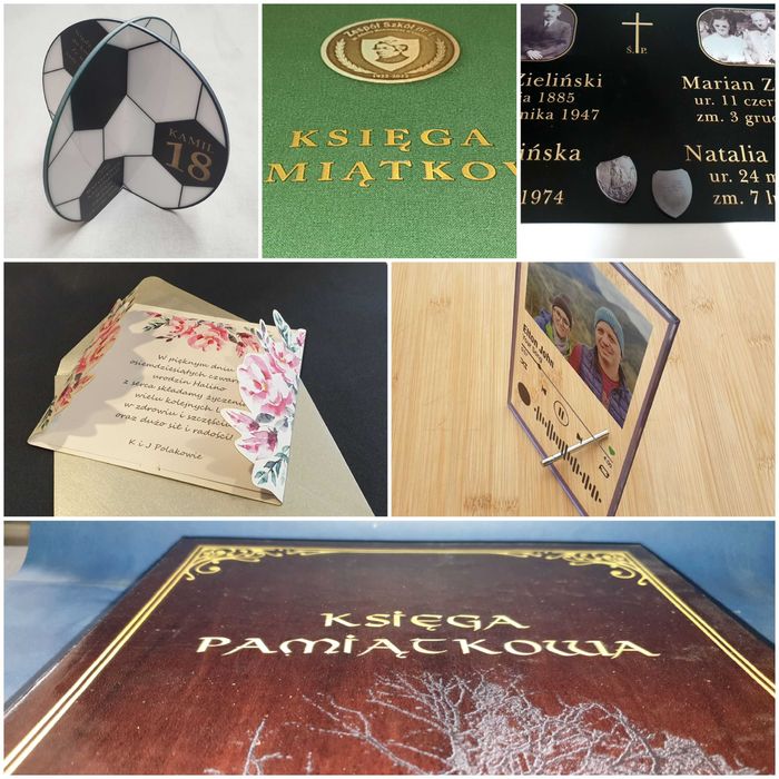 tabliczka nagrobna / komunijna / prezent