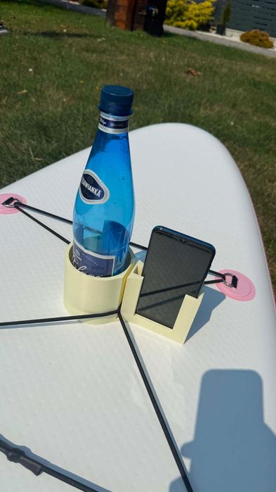 Cup Holder - Uchwyt na telefon i butelkę na supa