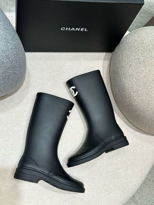 Gumowe kalosze Chanel ! Premium 36-41! Cały komplet