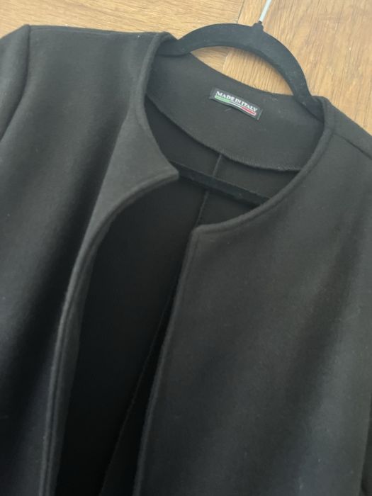 Płaszcz czarny  Fashion Jeans