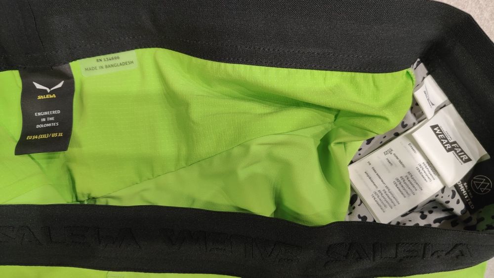 Spodnie meskie trekkingowe Salewa Agner Light  XXL