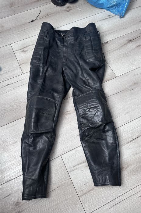 Мотоштани шкіряні M-L
