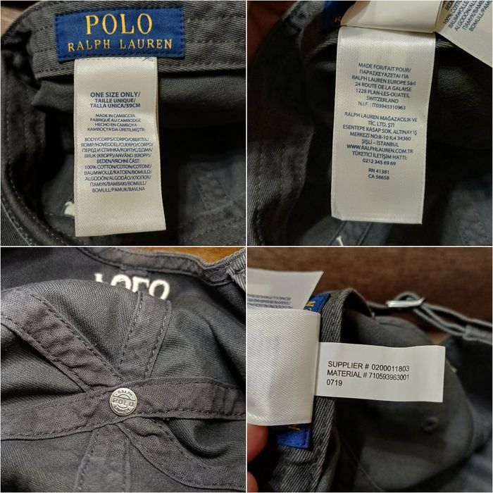 Мужская бейсболка Polo Ralph lauren