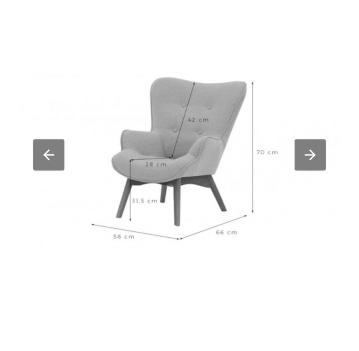 Fotel uszak  dla dziecka