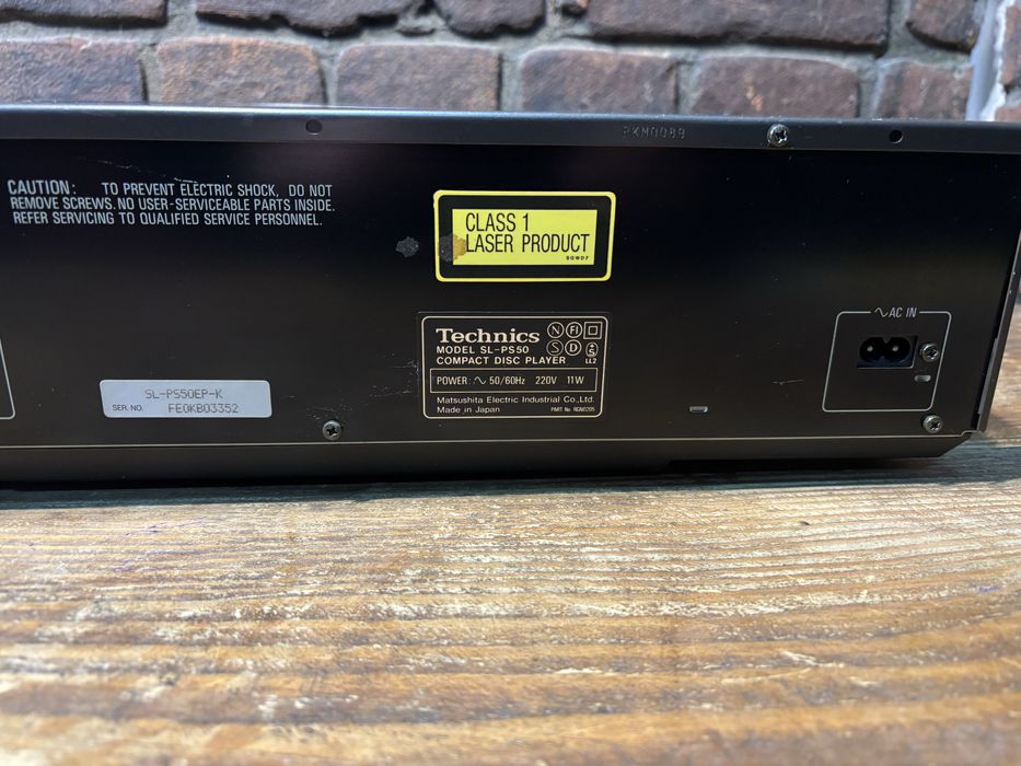 Odtwarzacz CD Technics SL PS 50