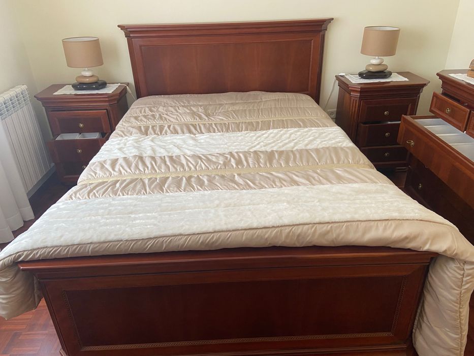 Colcha de cama com 2 almofadas