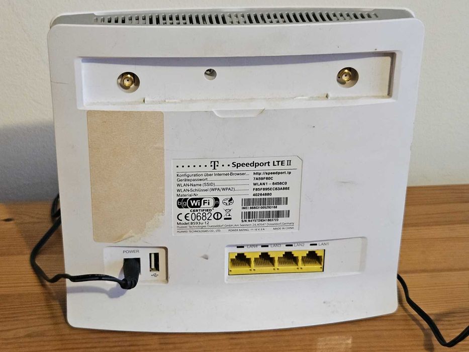 Router modem LTE II Huaweii B593u-12