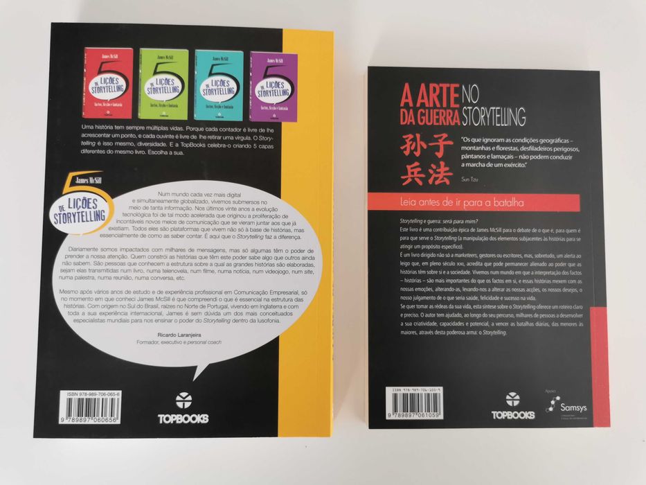 Livros de Storytelling e escrita criativa (NOVOS)