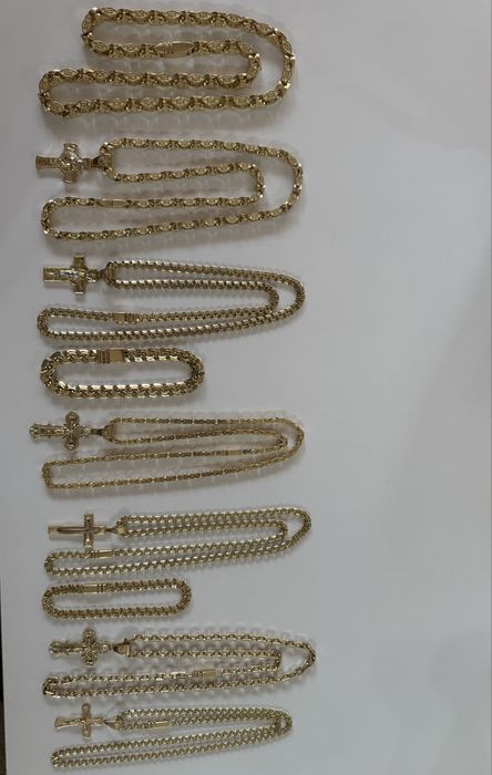 Złoty Łańcuszek Cartier Pr. 585 14K