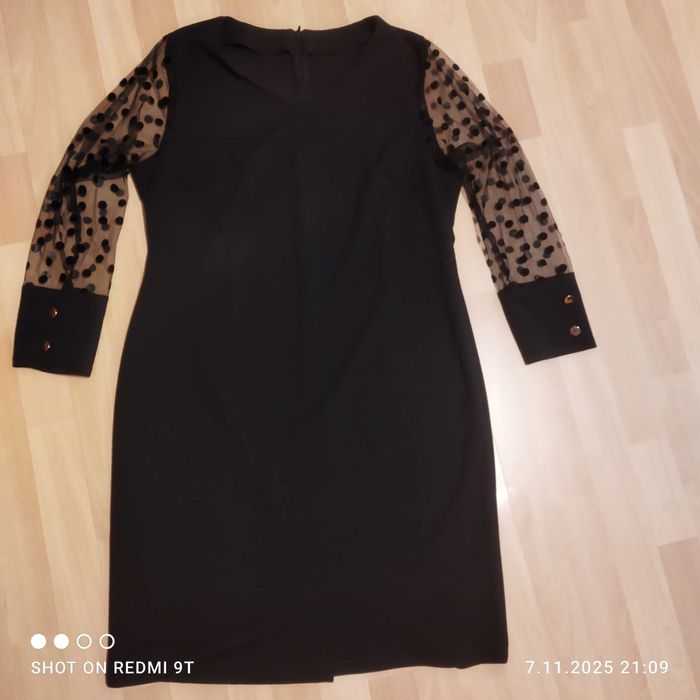 czarna elegancka sukienka