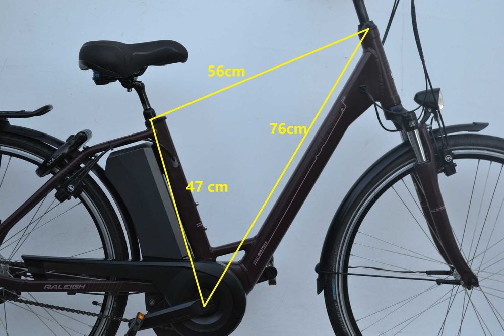 elektryczny Raleight Boston silnik centralny koła 28 17,25Ah rama 47cm