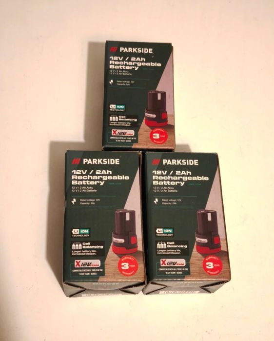 Pack Pro Baterias 12v Parkside