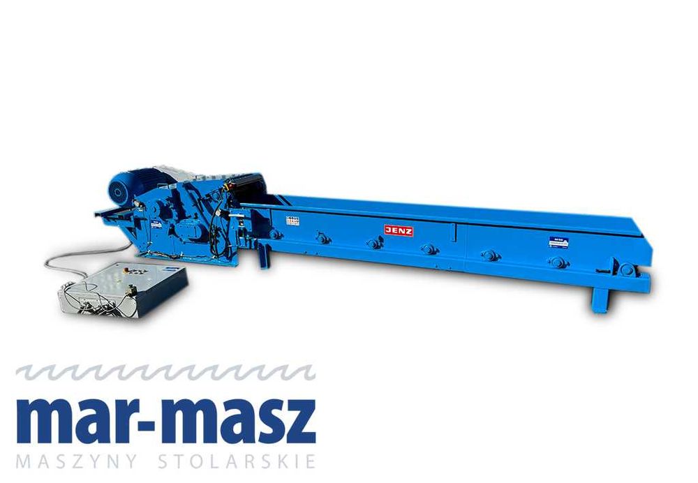Rębak Rozdrabniacz JENZ HE180-500WEA, szarpak do zrzyn, gąsienica ciągnąca z góry i z dołu, 37kW