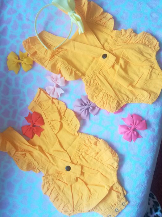 Fofo amarelo lindo 3-6meses