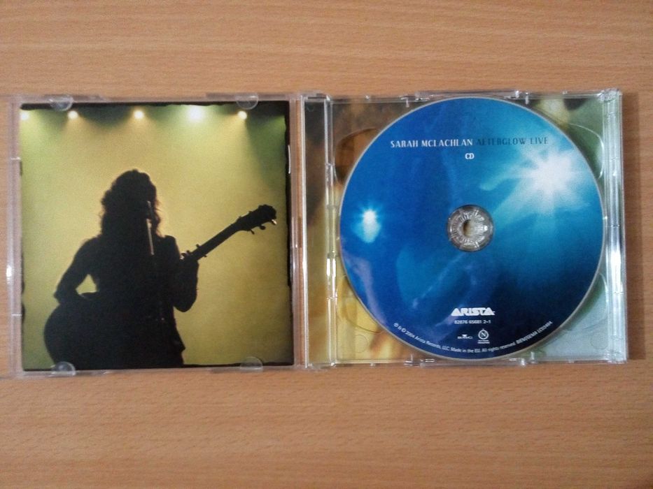 SARAH McLACHLAN - Afterglow Live CD+DVD ( 2004 )