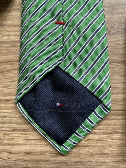 Krawat Tommy Hilfiger 100% jedwab