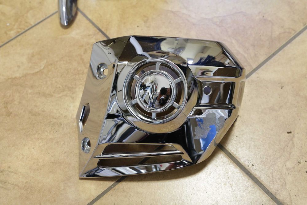 4298 Dolna osłona halogenów LEWA chrom |2018+ Honda Goldwing GL 1800