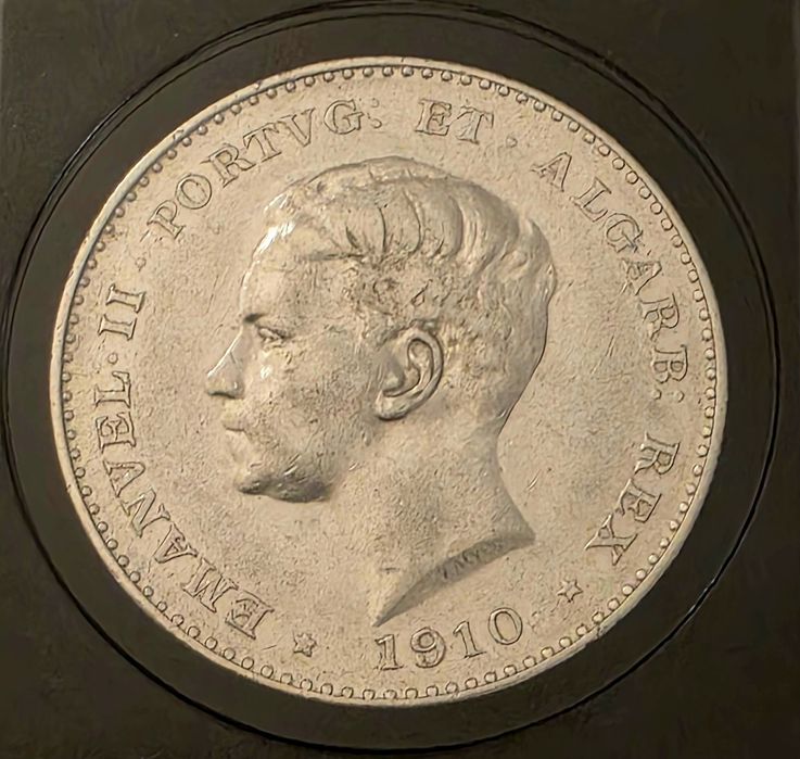 Moeda 1000 Reis 1910 ( Mbc +)