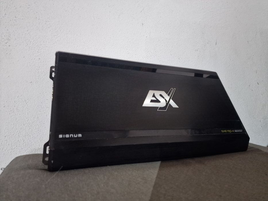 Esx Sxe-150.4 Wzmacniacz samochodowy serii Signum 4 kanalowy Car Audio.