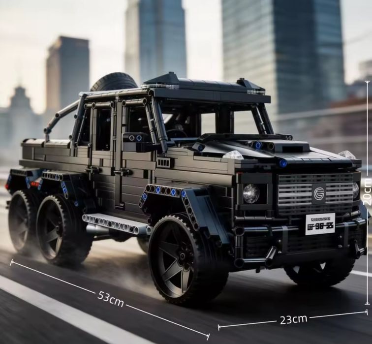 Конструктор Mercedes Benz Long G 500 Lego technic - 1900 деталей