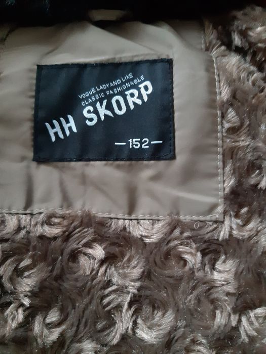 Kurtka zimowa dziewczęca