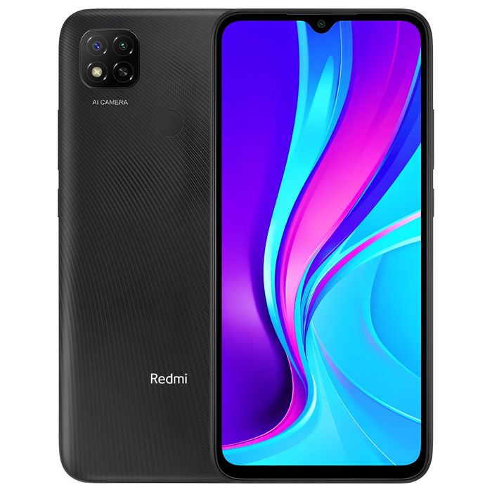 Смартфон Xiaomi Redmi 9c 3/64 ГБ Midnight Gray 6.53" 1600x720 2SIM LTE
