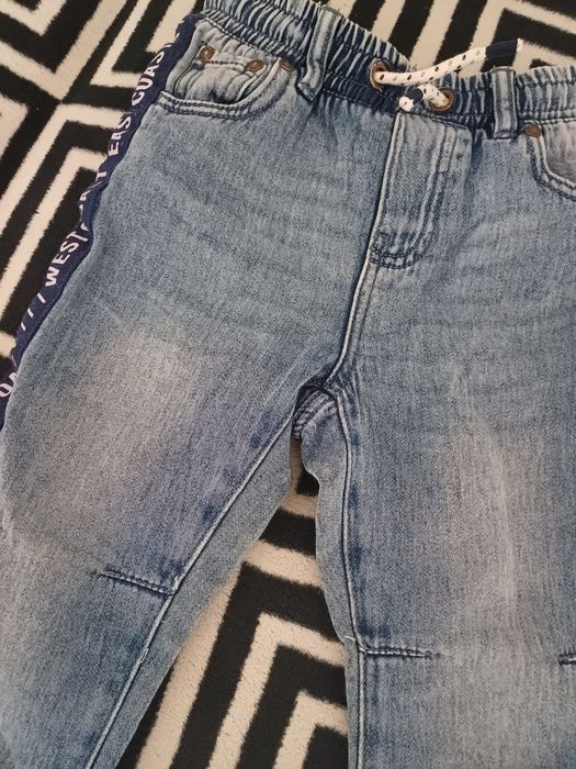 Jeansy joggery chłopięce cool club