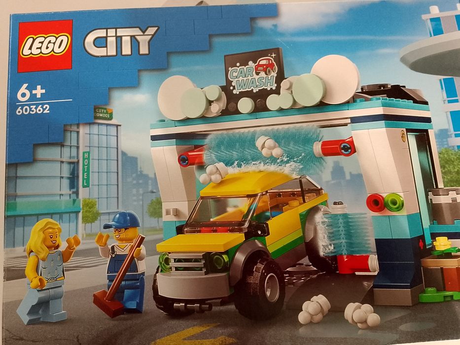 Swięta prezent 60362 klocki lego stacja myjnia jak nowa