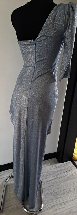 Sukienka brokat długa rozmiar 38