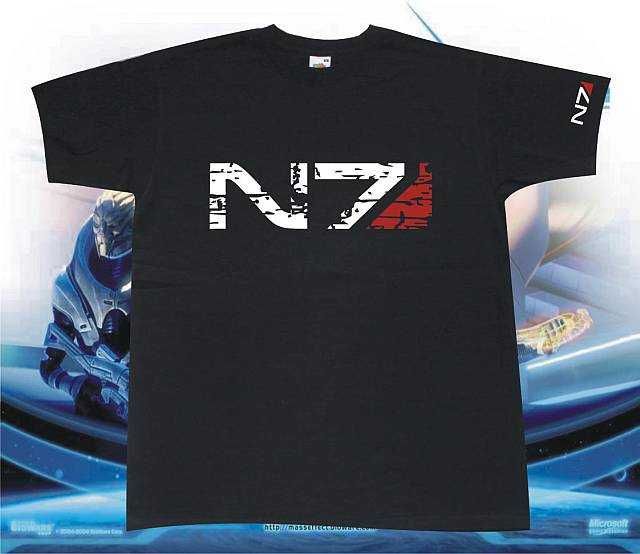 Koszulka tshirt męski Mass Effect  N7 rozmiar XL