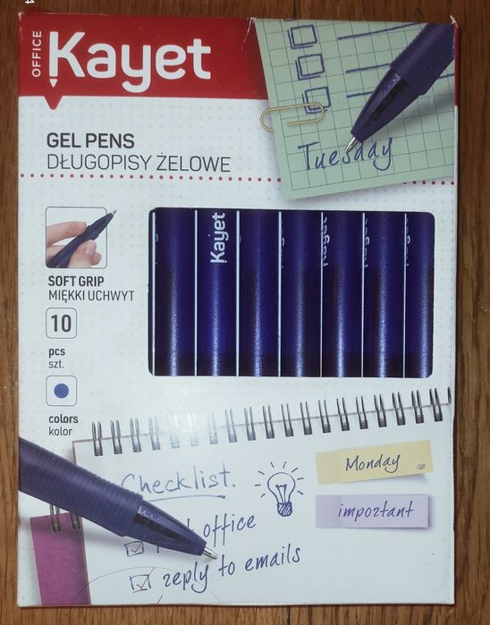 Długopisy Kayet NOWE