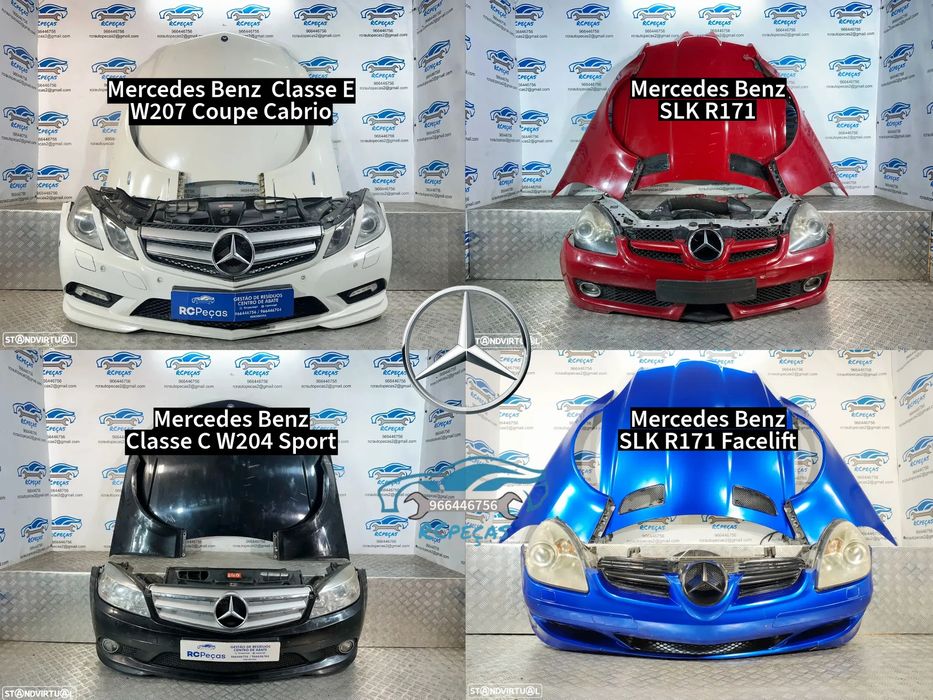 Frente  para Mercedes