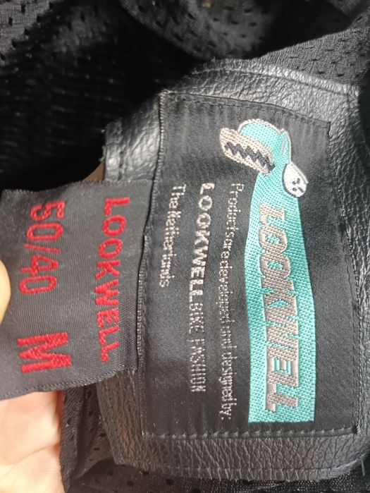 Мотоштани LOOK WELL (шкіра) М