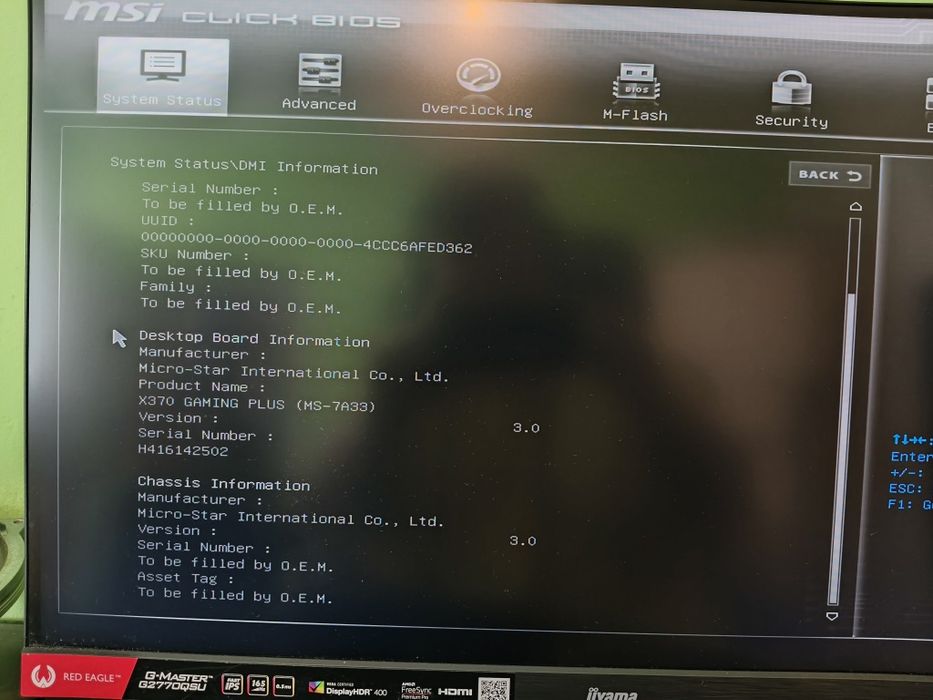 Płyta główna msi x370 gaming plus