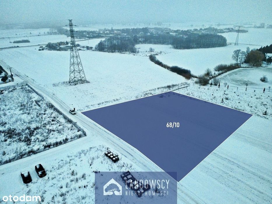 Działka usługowo-mieszkaniowa pod miastem