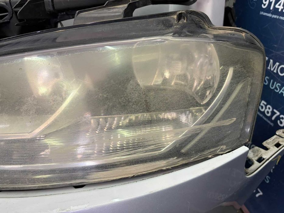 Frente completa usada AUDI A3 8P FASE 3 capot parachoques oticas guarda lamas radiador