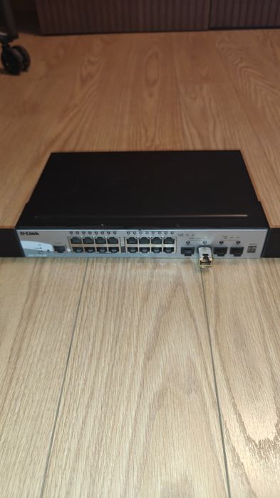 Switch Gerível D-Link DGS-1510-20 Gigabit – Uplinks 10G + Módulo SFP de 1Gbps