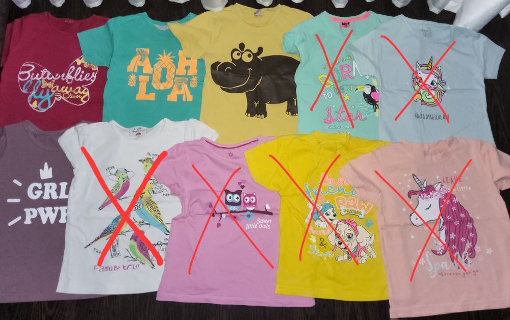 Футболки для девочек