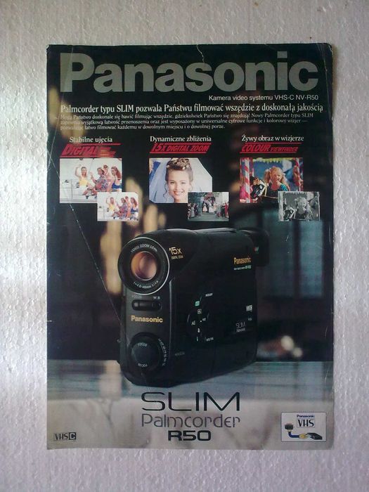 Reklama kamery Panasonic R-50