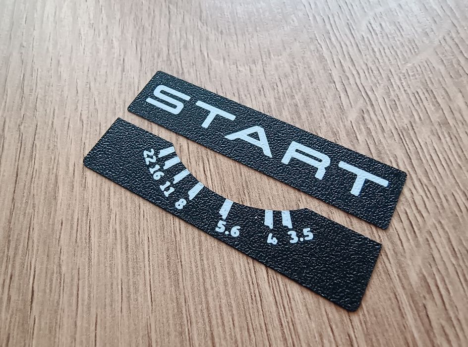 START 66 Zestaw naprawczy LOGO + skala przysłon