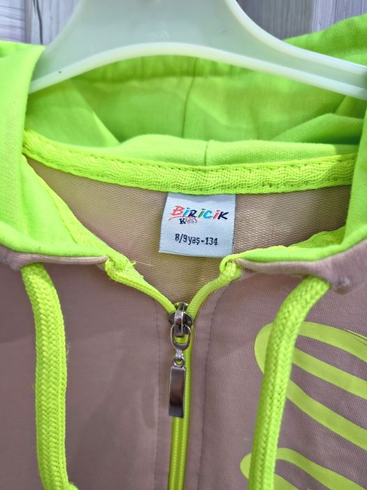 Bluza chłopięca z kapturem na zamek 134