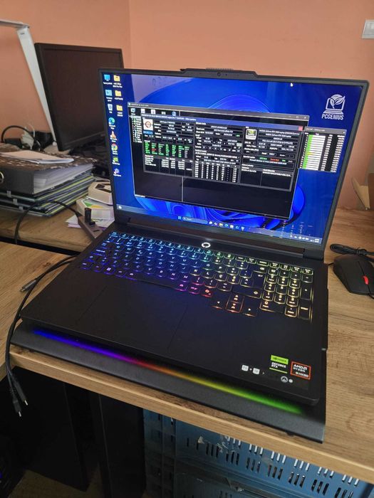 laptop LENOVO Legion PRO 7:Ryzen 9 9955HX3D,64GB,SSD 2TB,RTX5080