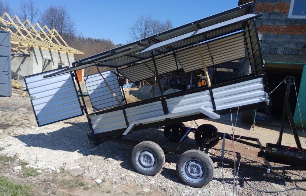 Продаж прицепів до мінітракторів-юмз-т40